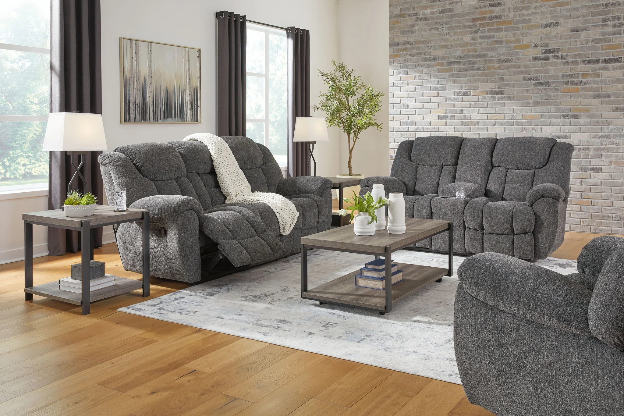 Foreside - Reclining Living Room Set - Image 2