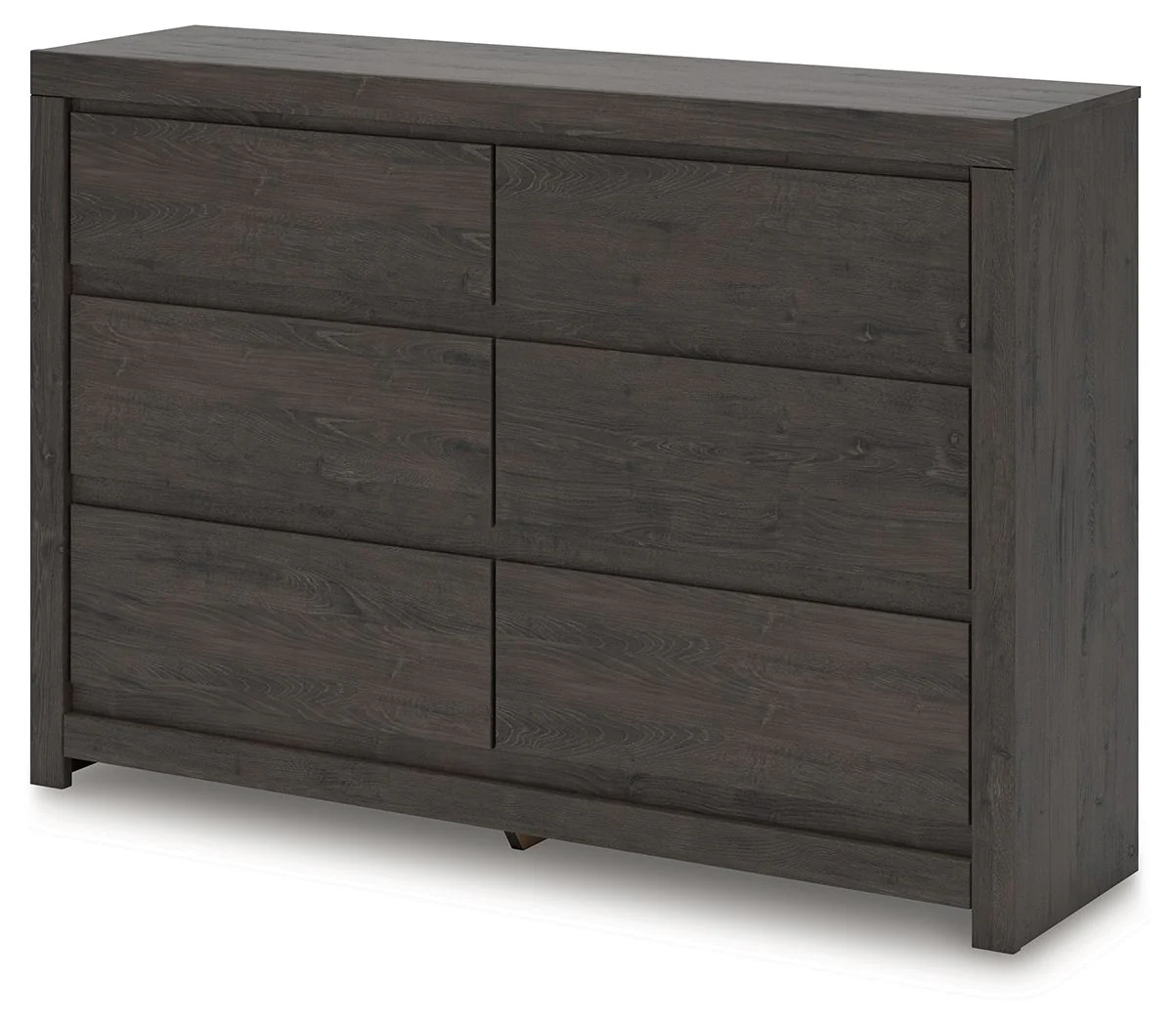 Fraluna - Six Drawer Dresser - Charcoal - Image 4