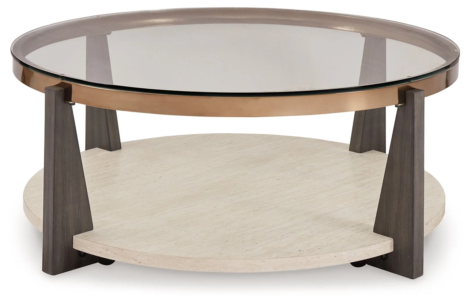 Frazwa - Round Cocktail Table - Multi - Image 2