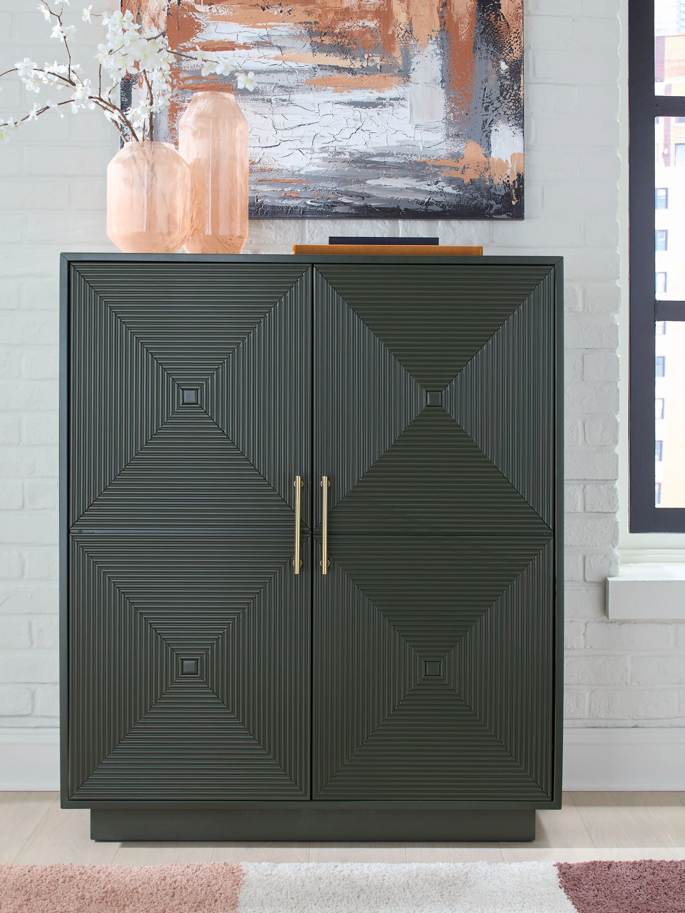 Geirwood - Accent Cabinet - Dark Green - Image 4