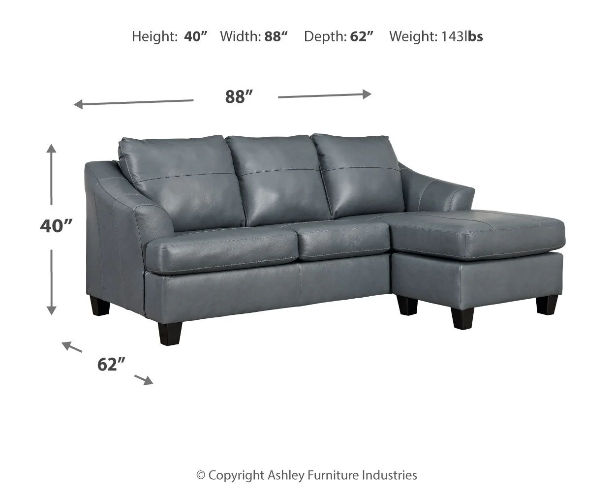 Genoa - Sofa Chaise - Image 4