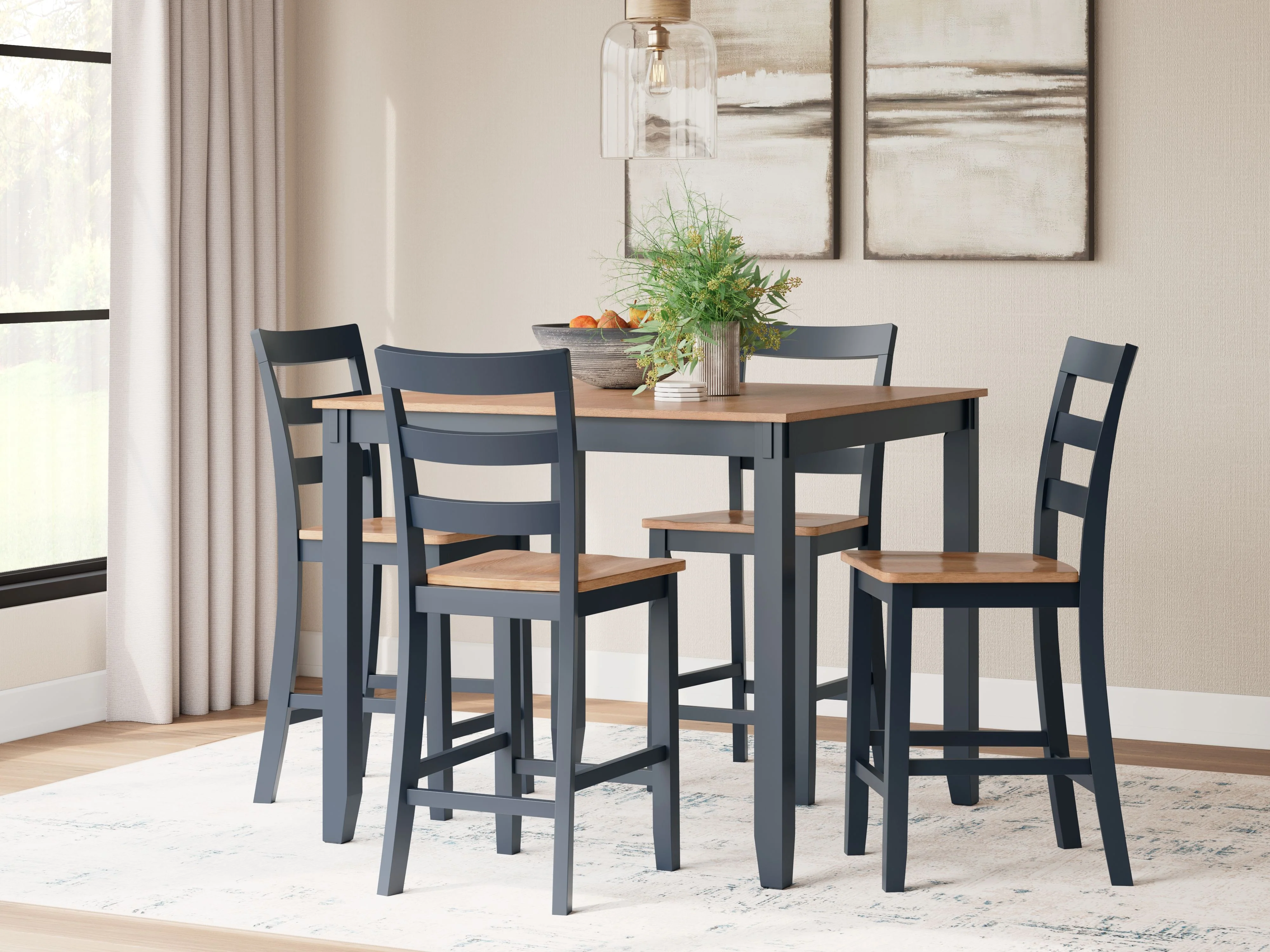 Gesthaven - Dining Room Counter Table Set - Image 12