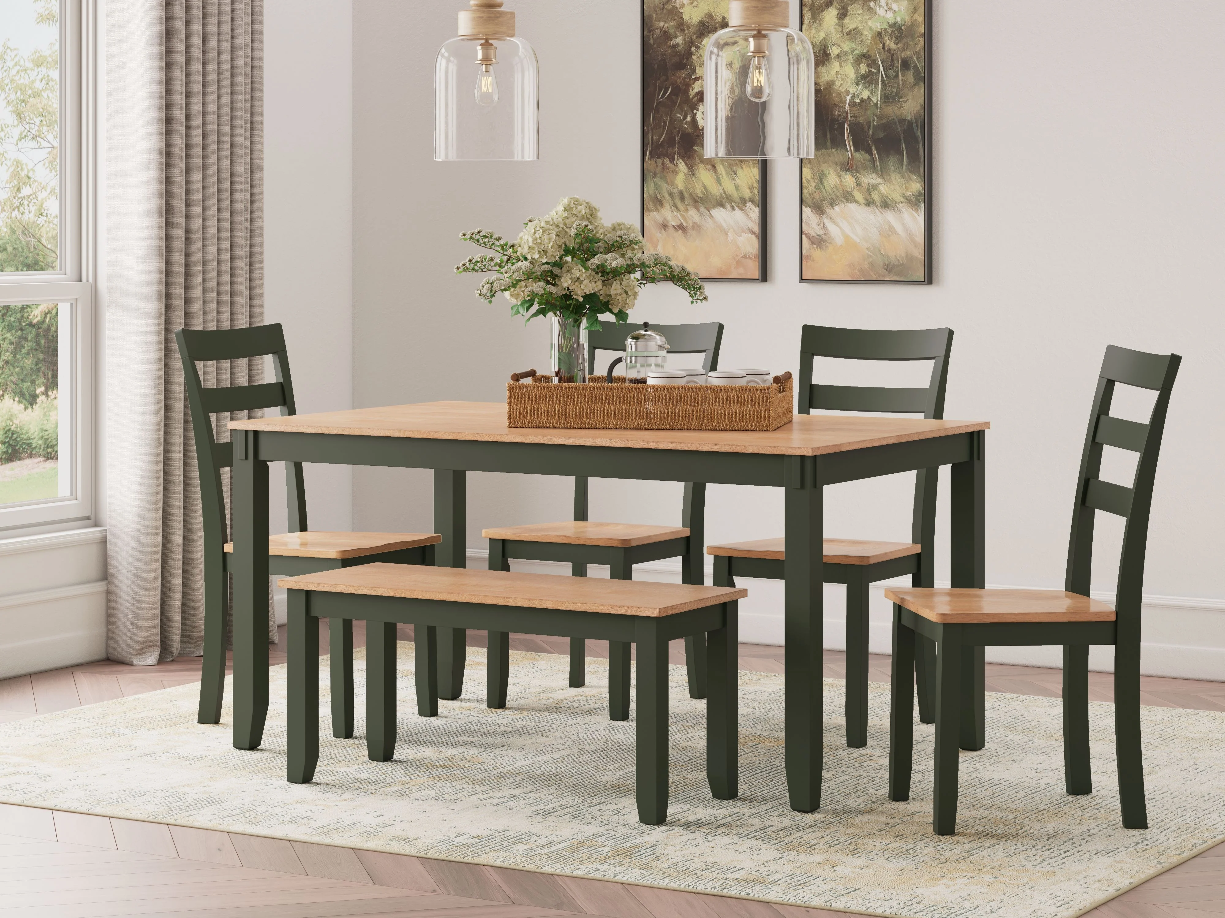 Gesthaven - Dining Room Table Set - Image 15
