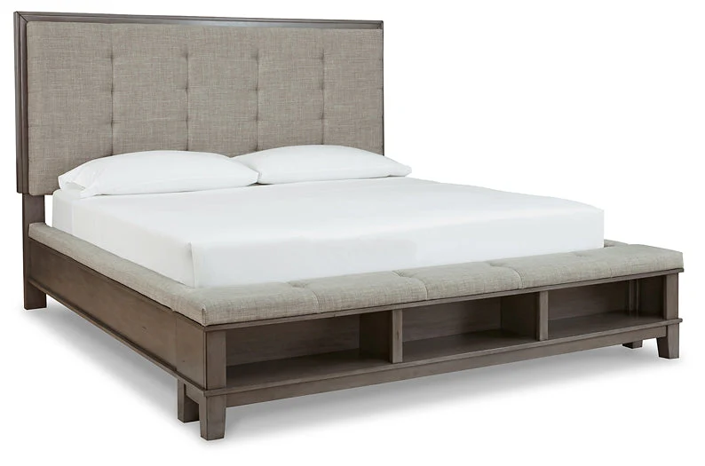 Hallanden California King Panel Bed with Storage - Image 2
