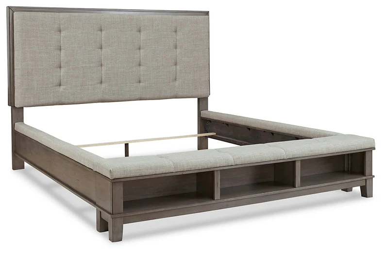 Hallanden California King Panel Bed with Storage - Image 3