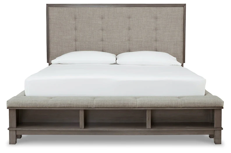 Hallanden California King Panel Bed with Storage - Image 4