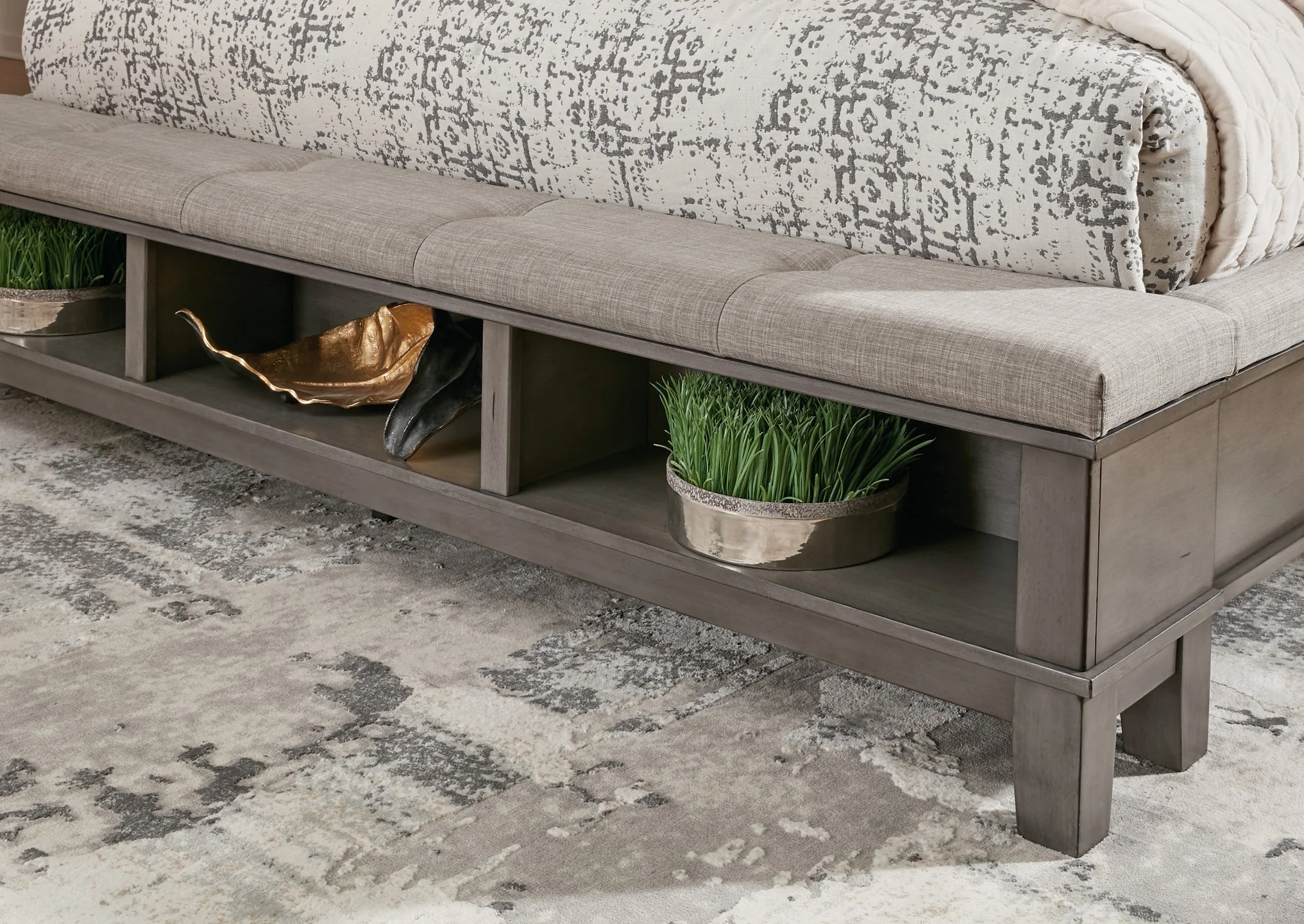 Hallanden King Panel Bed with Storage - Image 6