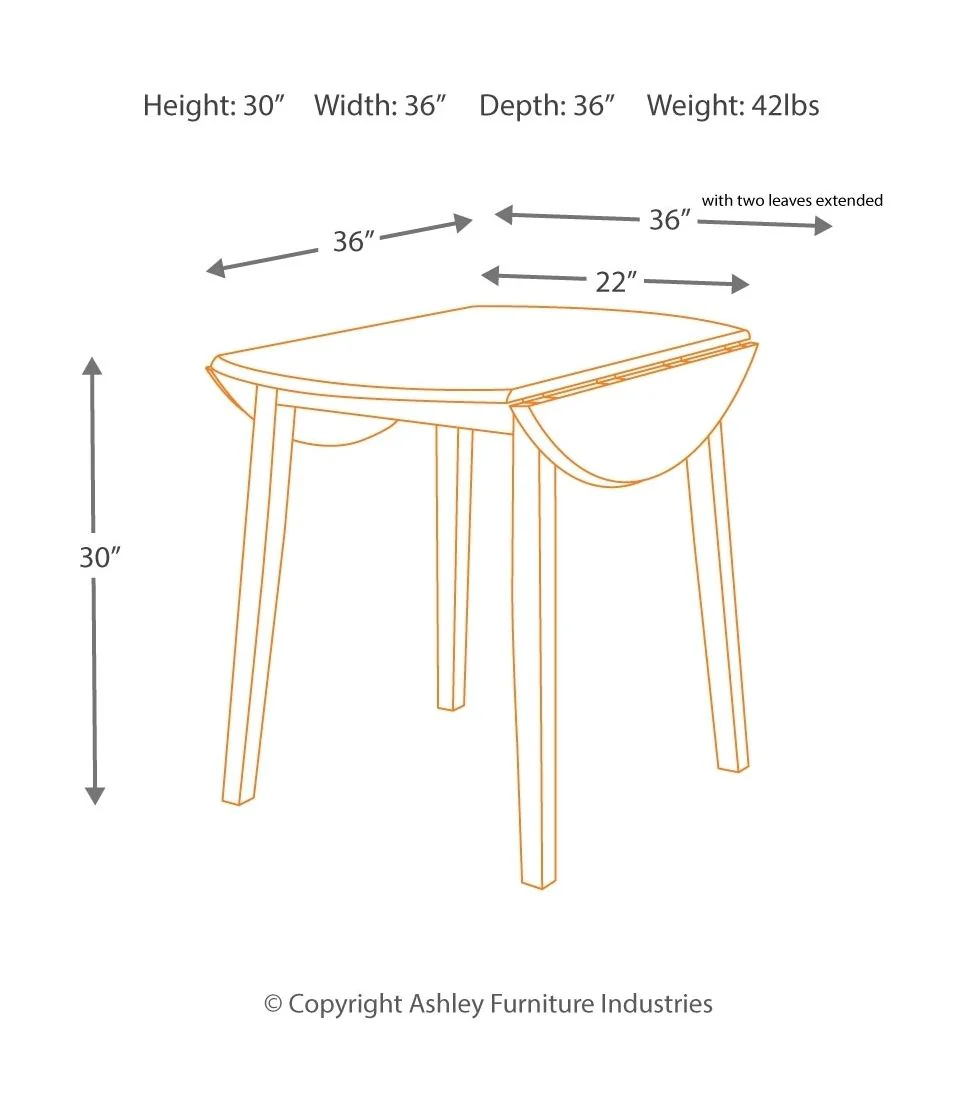 Hammis - Round Dining Table Set - Image 7