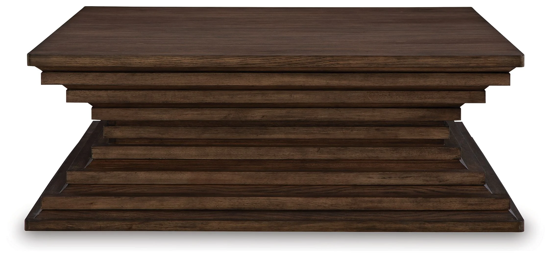 Hannodream - Square Cocktail Table - Warm Brown - Image 4