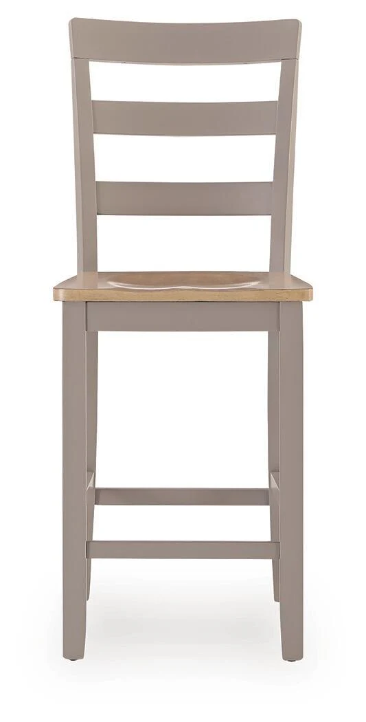 Harperfeld - Barstool (Set of 2) - Natural / Gray - Image 4
