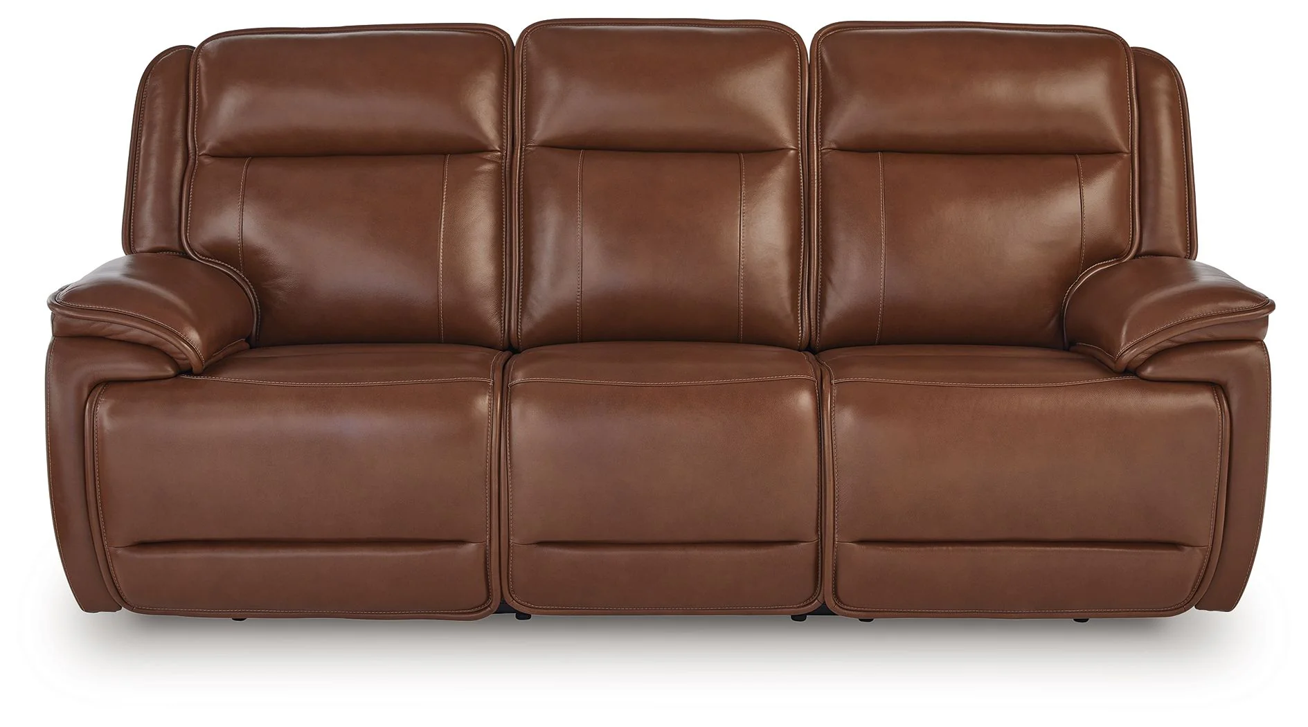Healy Pier - Power Reclining Sofa / Adj Headrest - Chocolate - Image 3