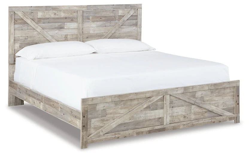 Hodanna King Crossbuck Panel Bed - Image 2
