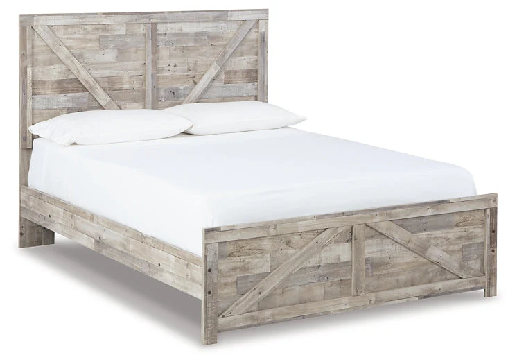 Hodanna Queen Crossbuck Panel Bed - Image 2