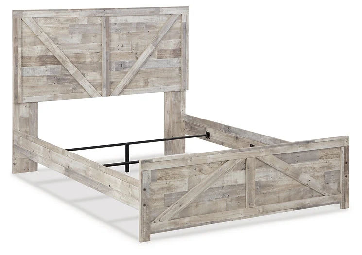 Hodanna Queen Crossbuck Panel Bed - Image 3