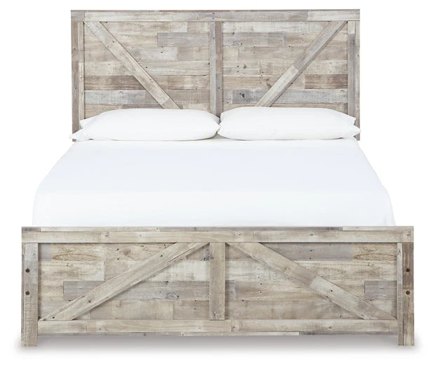 Hodanna Queen Crossbuck Panel Bed - Image 4
