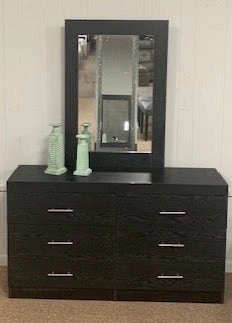 Javier Black Dresser Mirror - Image 3