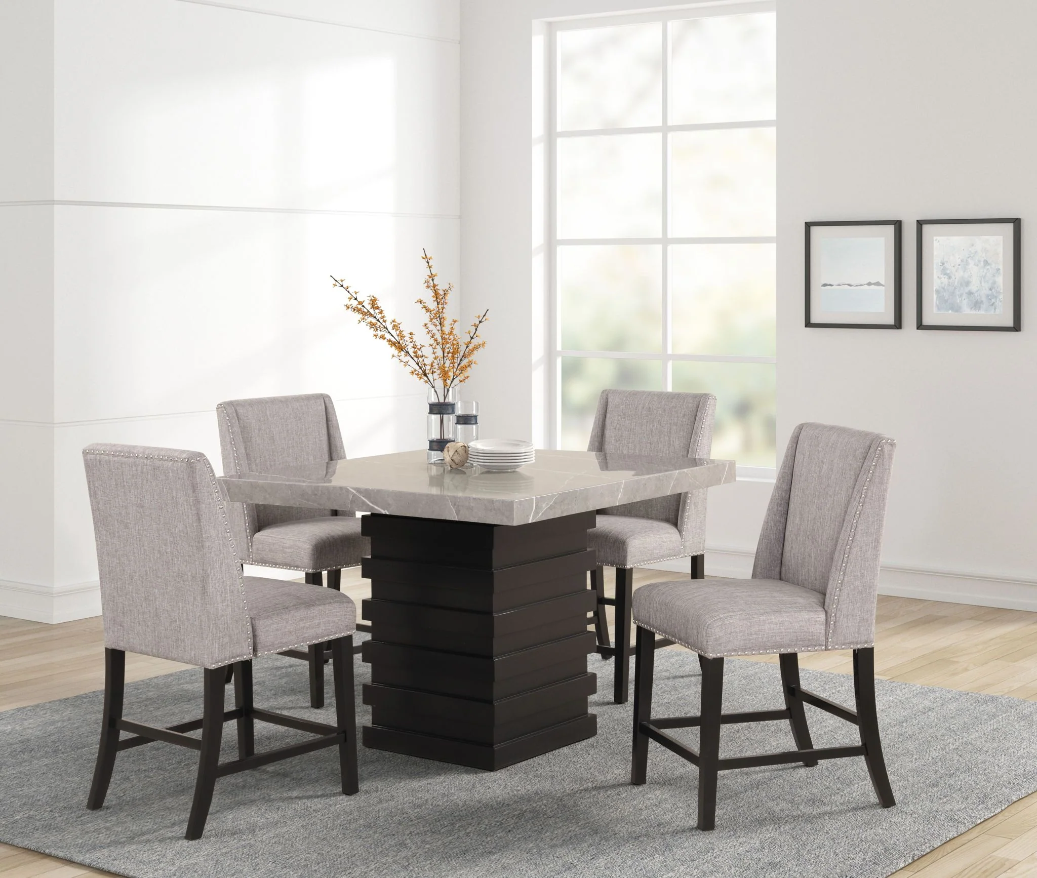 Jax Pub Table and 4 Stools
