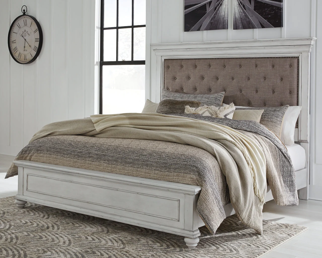 Kanwyn Queen Panel Bed - Image 3
