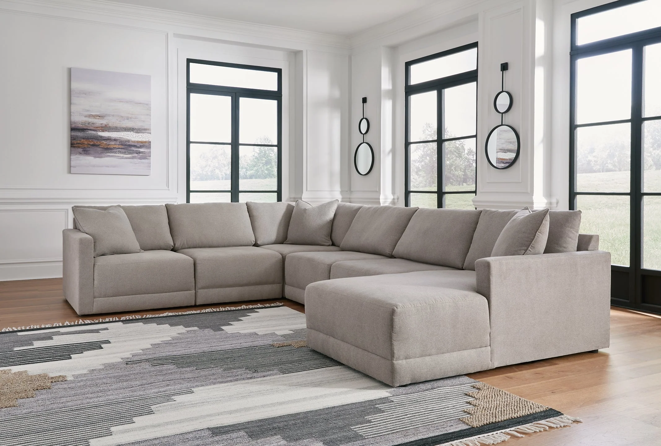 Katany 6-Piece Sectional with Chaise - Image 3