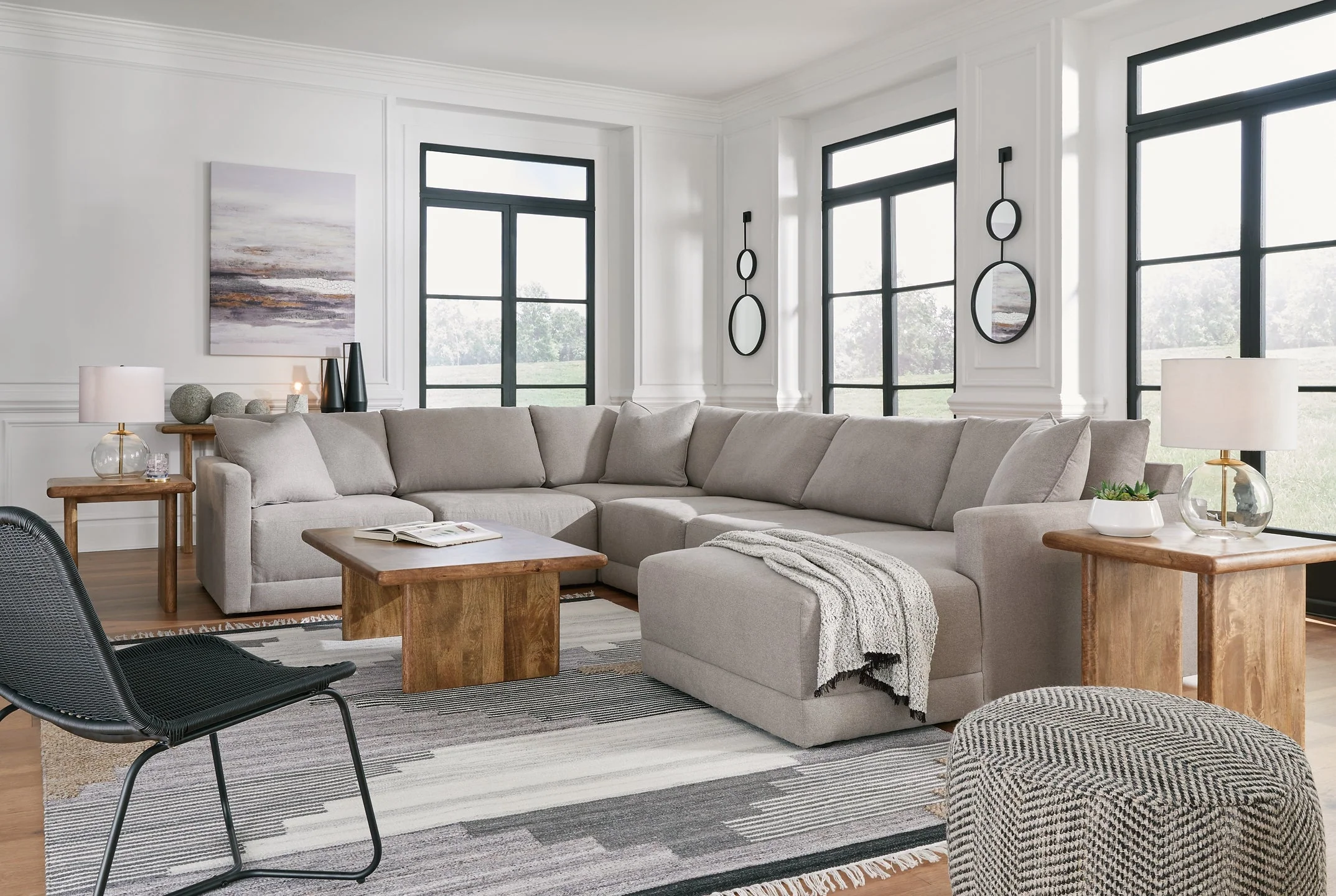 Katany 6-Piece Sectional with Chaise - Image 5