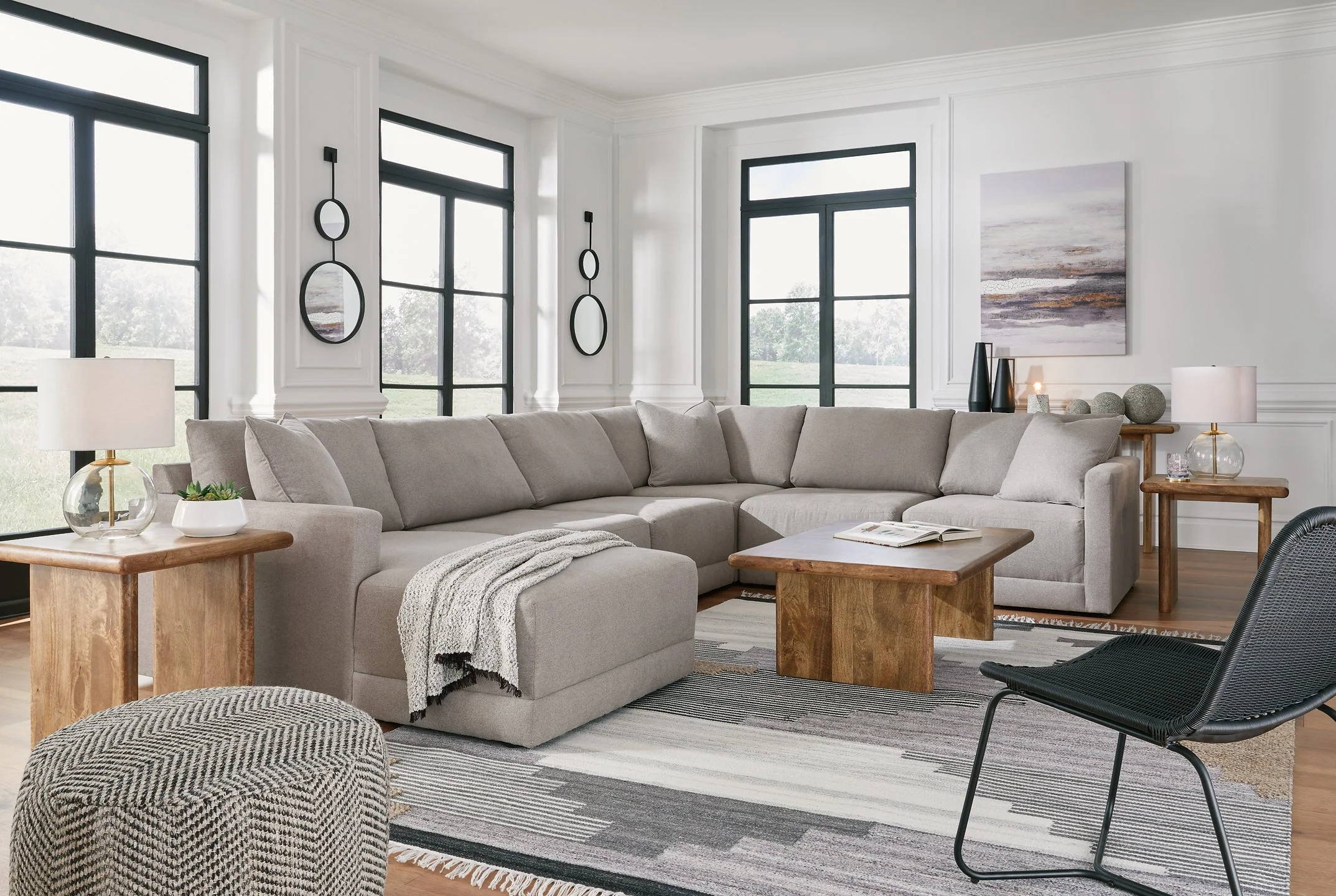 Katany 6-Piece Sectional with Chaise - Image 4