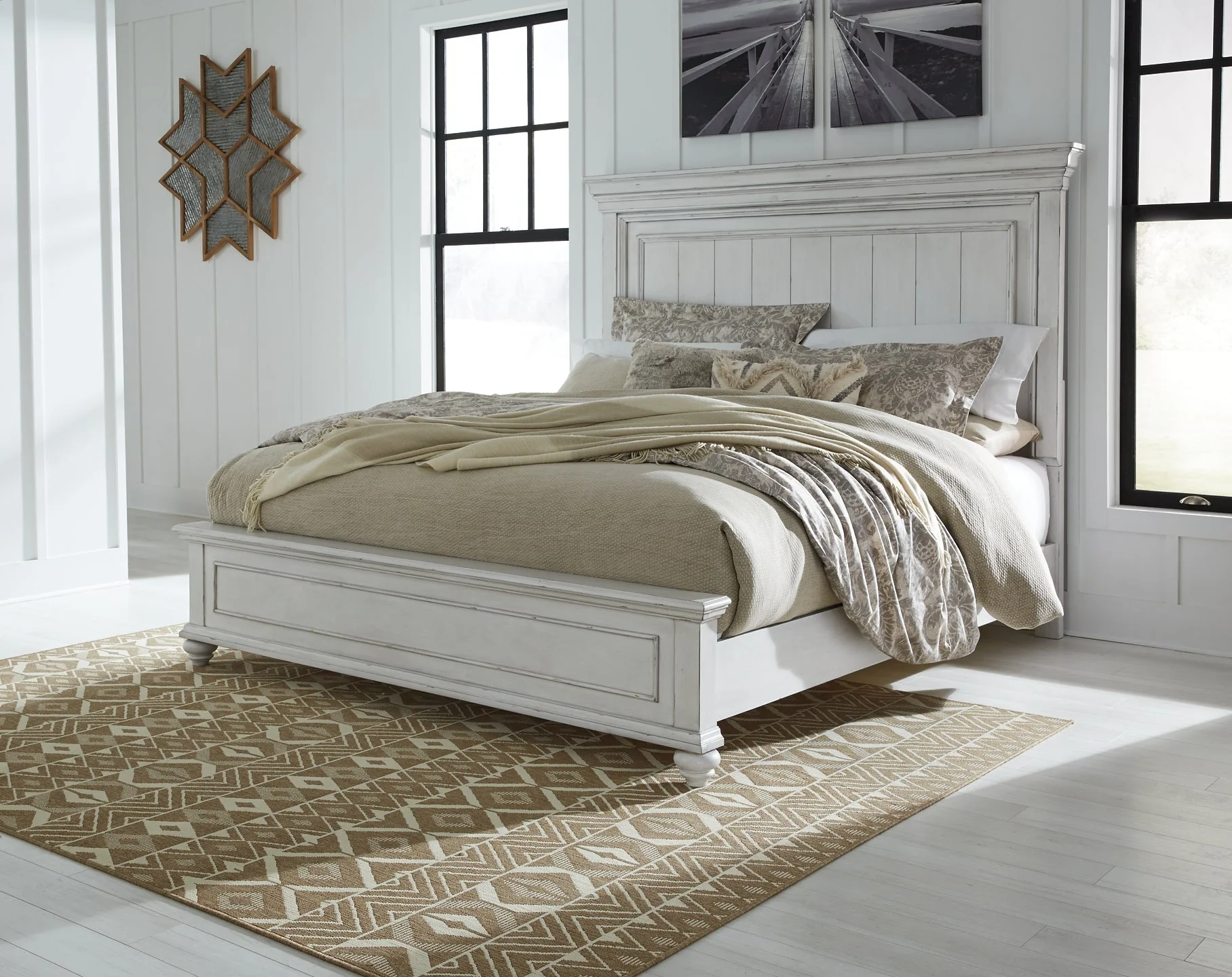 Kanwyn King Panel Bed with Dresser - Image 5