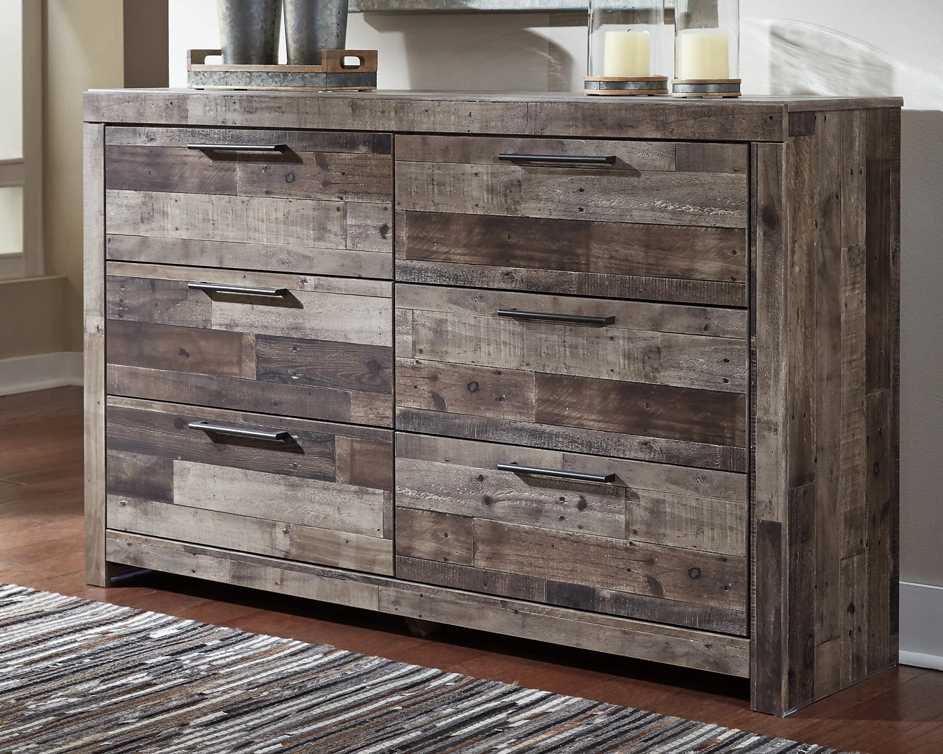 Derekson King Panel Headboard with Dresser - Image 5