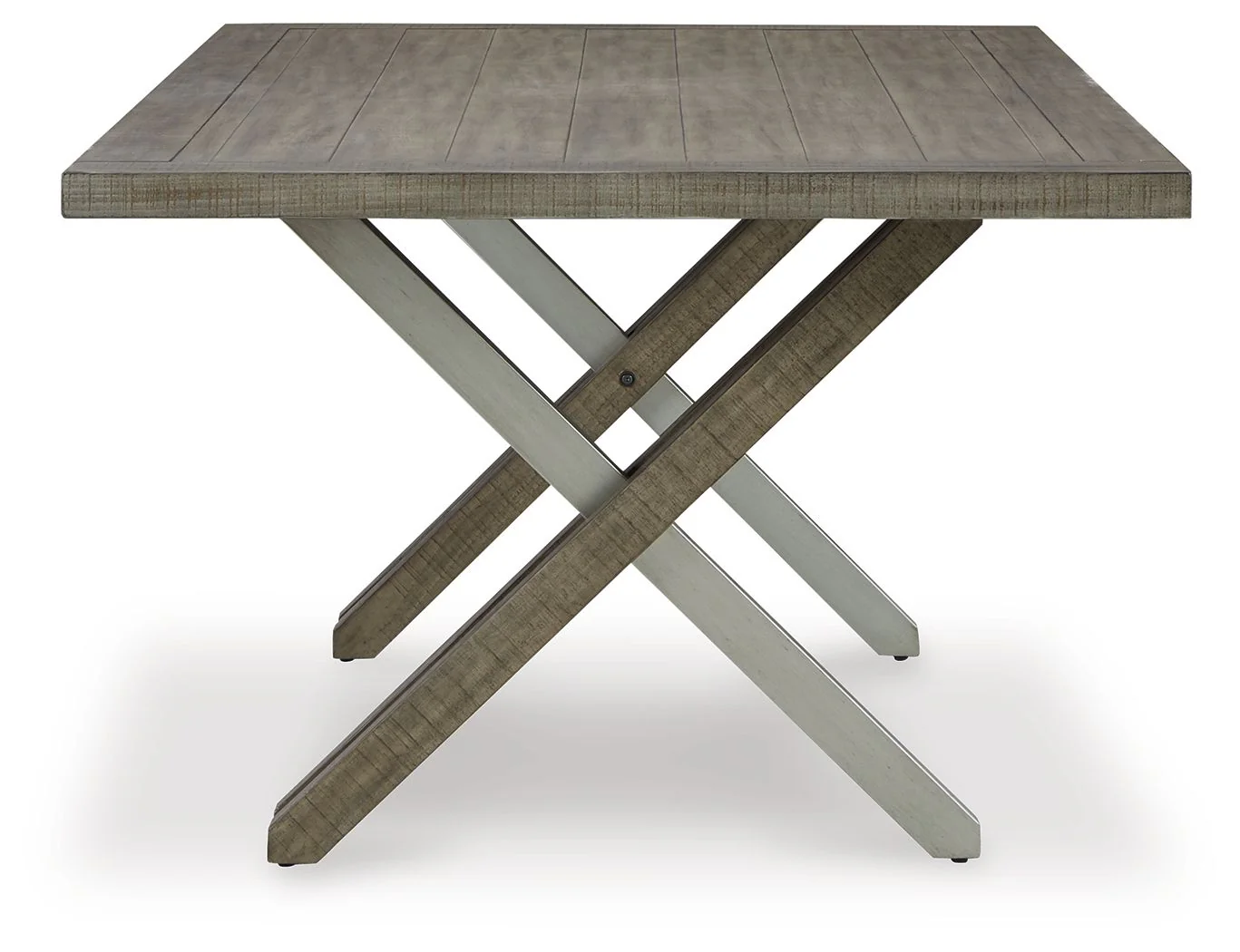 Krystanza - Rectangular Dining Room Table - Weathered Gray - Image 3