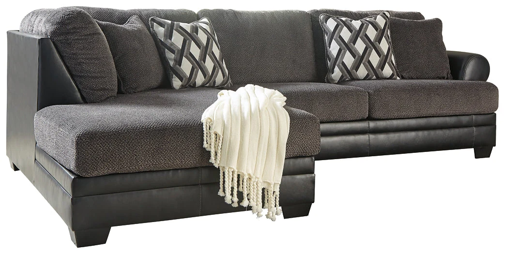 Kumasi 2-Piece Sectional with Chaise - Image 2