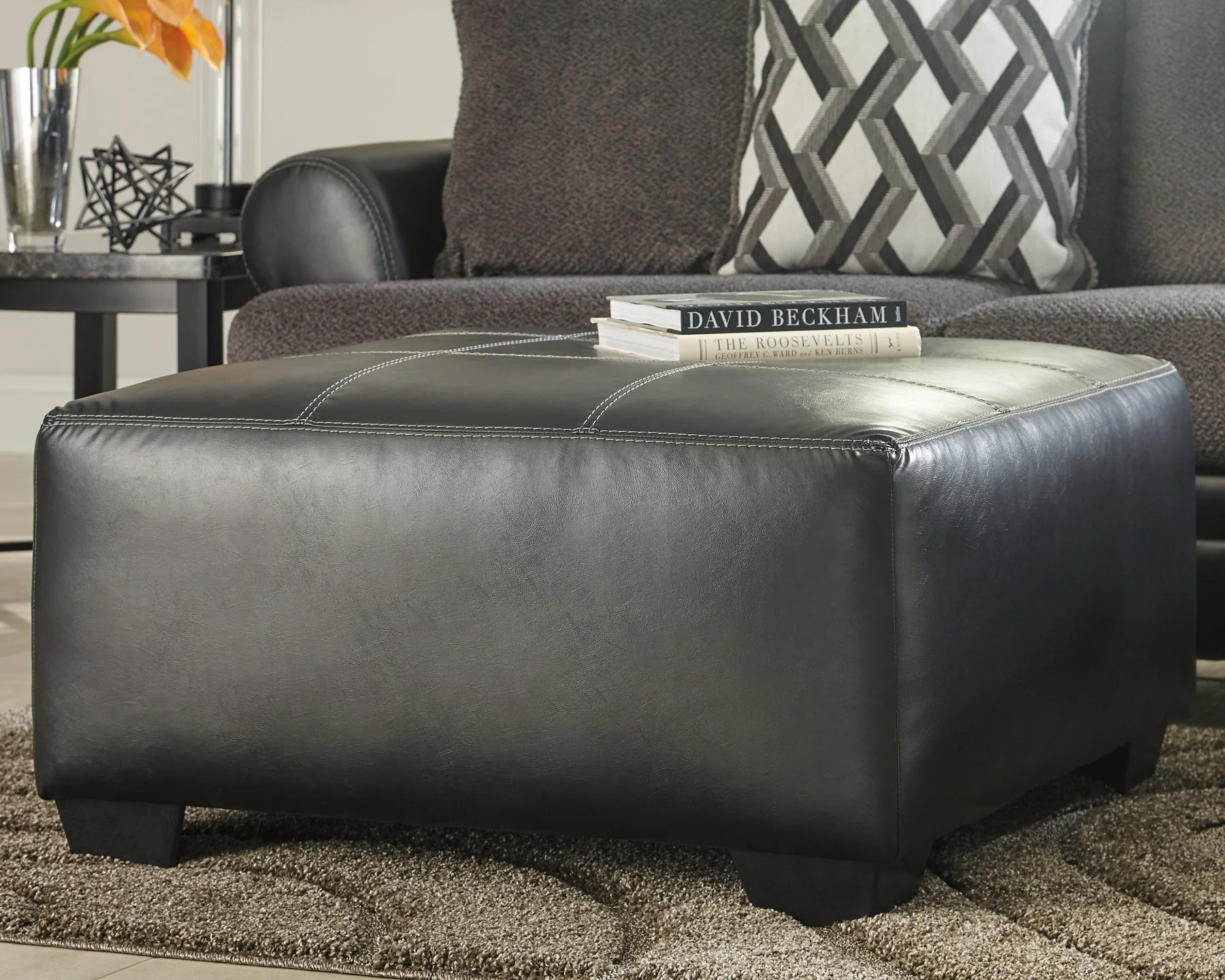 Kumasi Oversized Accent Ottoman
