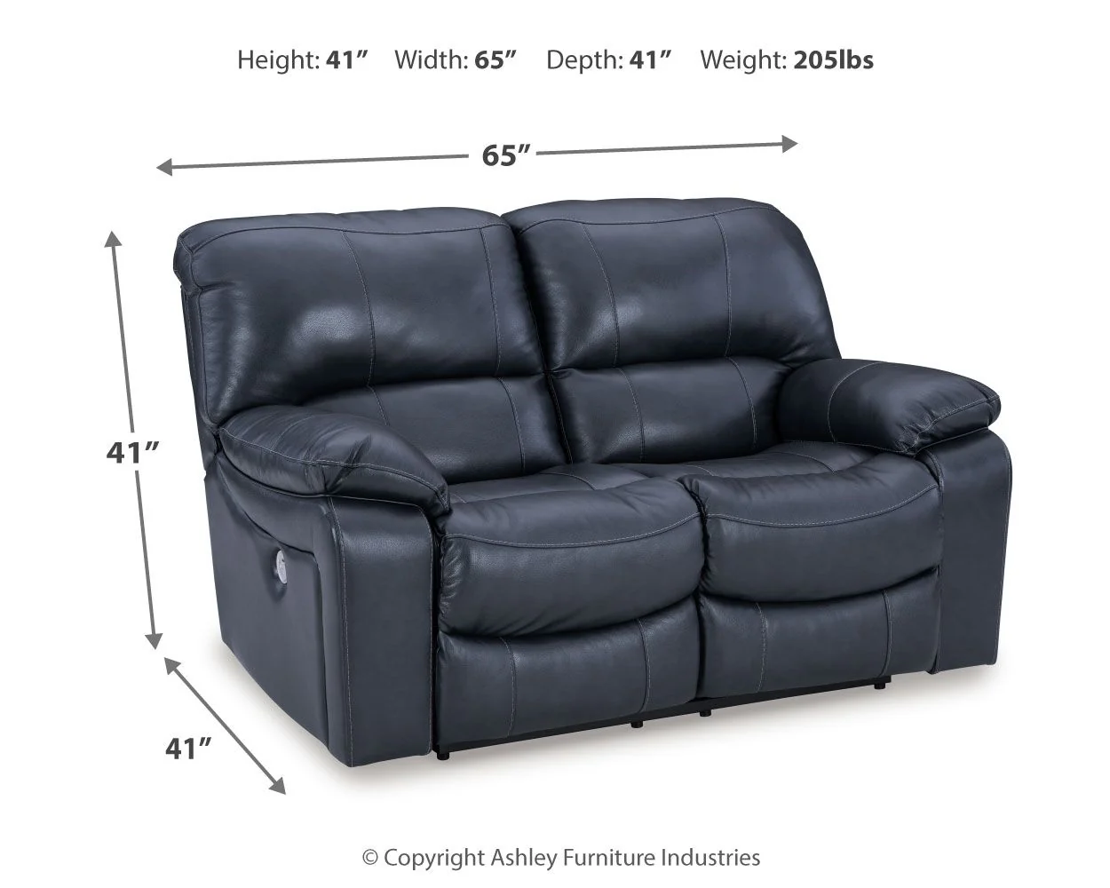 Leesworth - Reclining Loveseat - Image 6