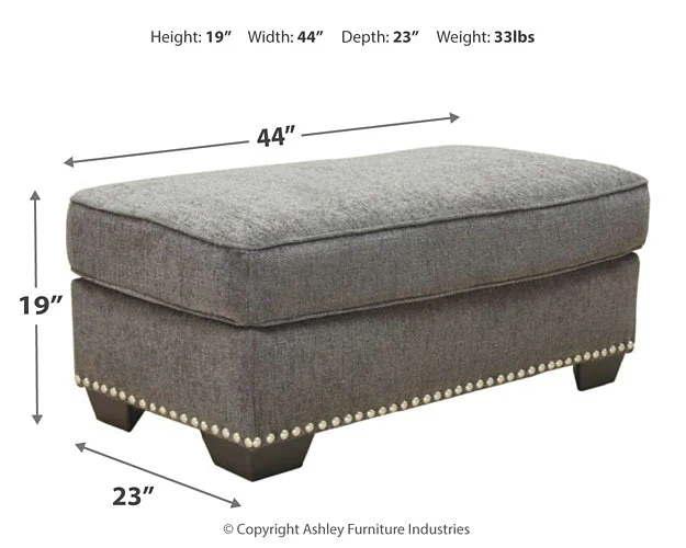 Locklin Ottoman - Image 3