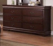 Louis Philip Cherry Dresser - Image 3