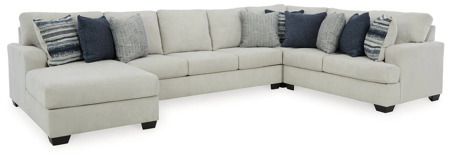 Lowder 4-Piece Sectional with Chaise - Image 2