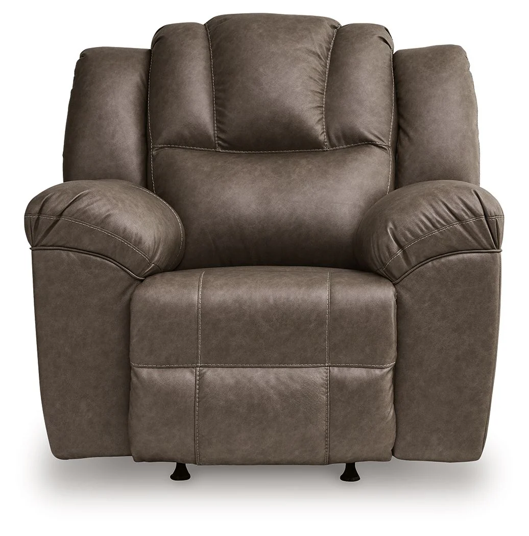 Lowilla - Rocker Recliner - Driftwood - Image 4