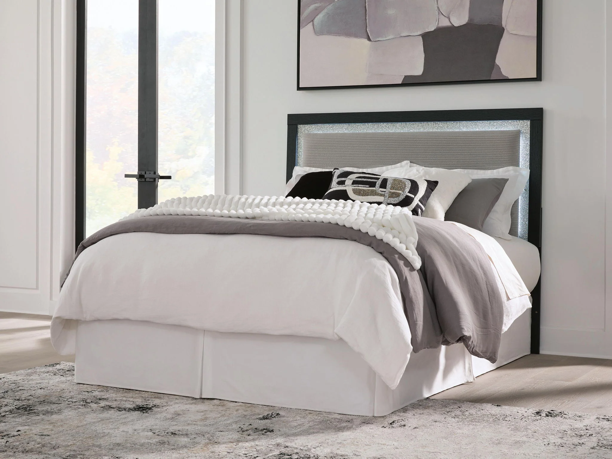 Maeling - Upholstered Panel Headboard - Image 10