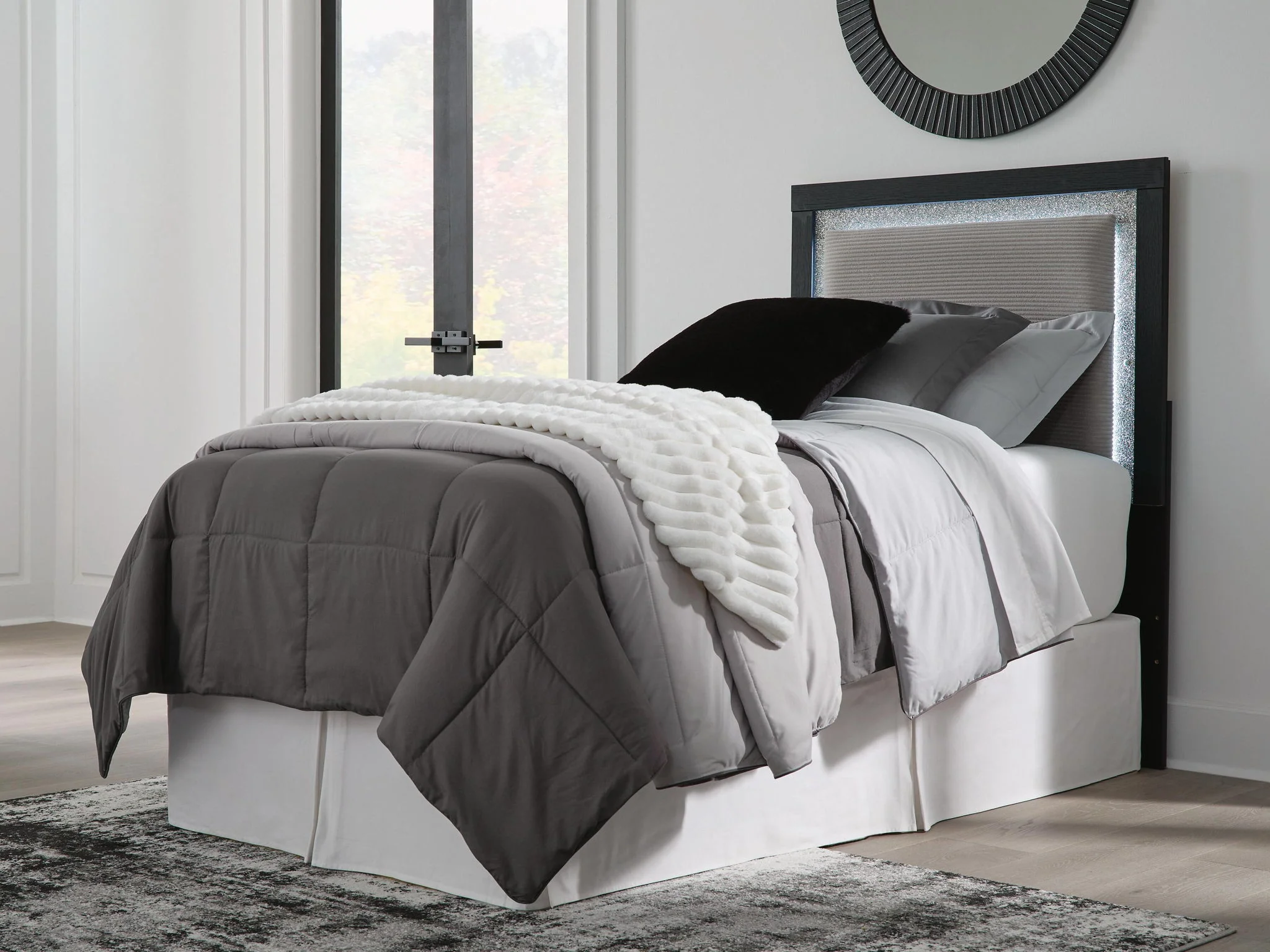 Maeling - Upholstered Panel Headboard - Image 14