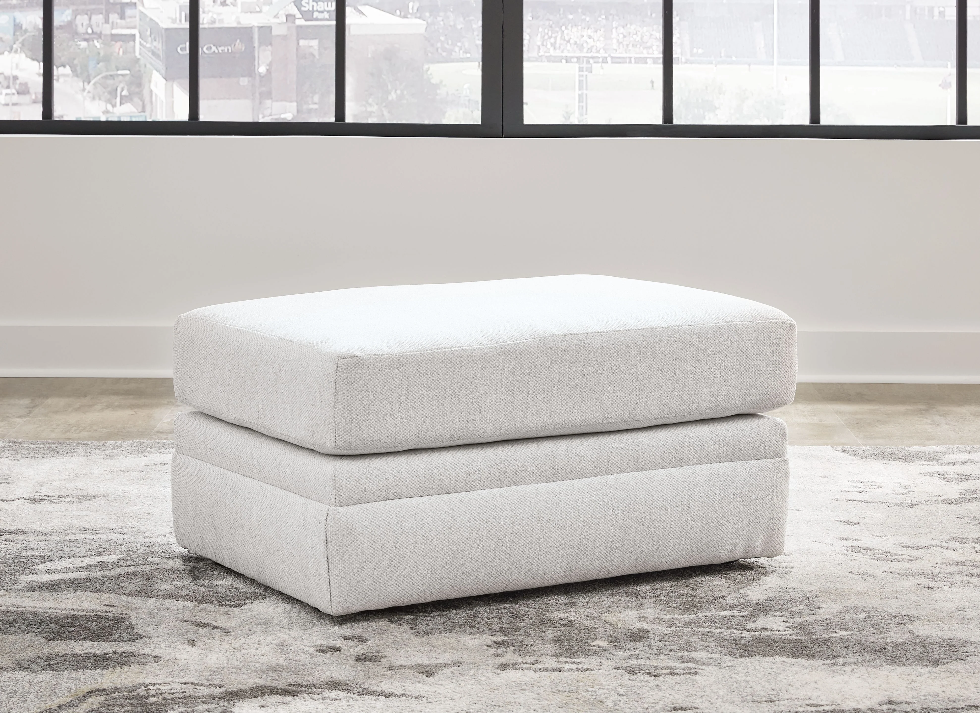 Maitelynn - Ottoman - Chalk - Image 2