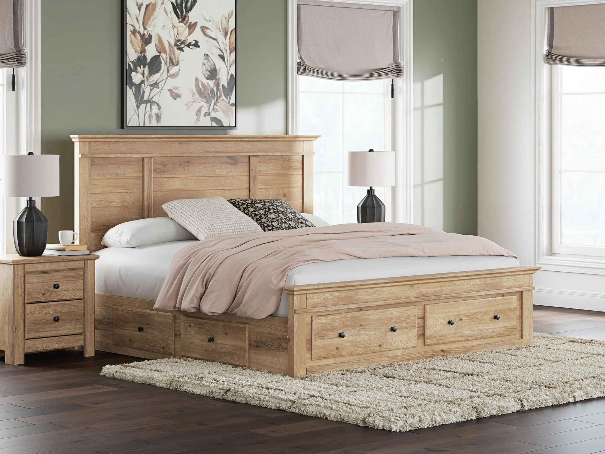 Makidern - Panel Storage Bed - Image 32