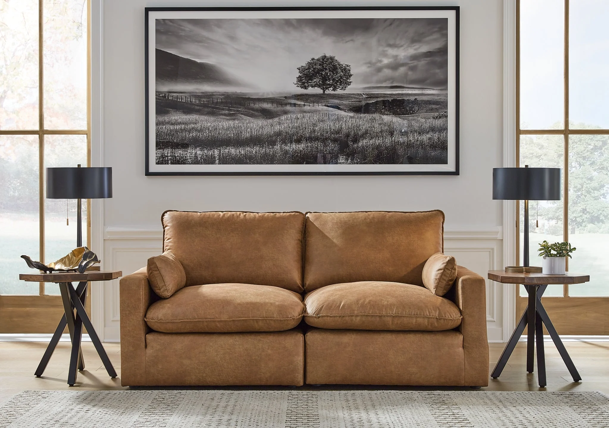 Marlaina 2-Piece Sectional Loveseat