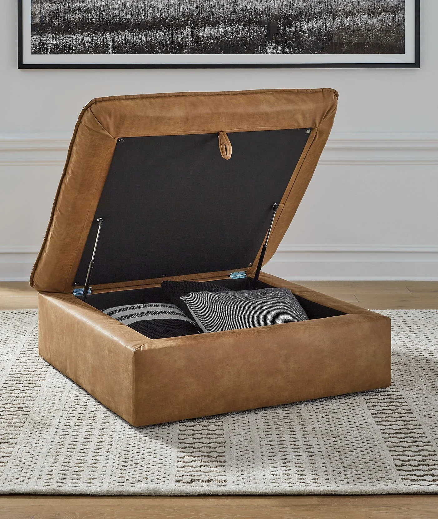 Marlaina Ottoman With Storage - Image 6