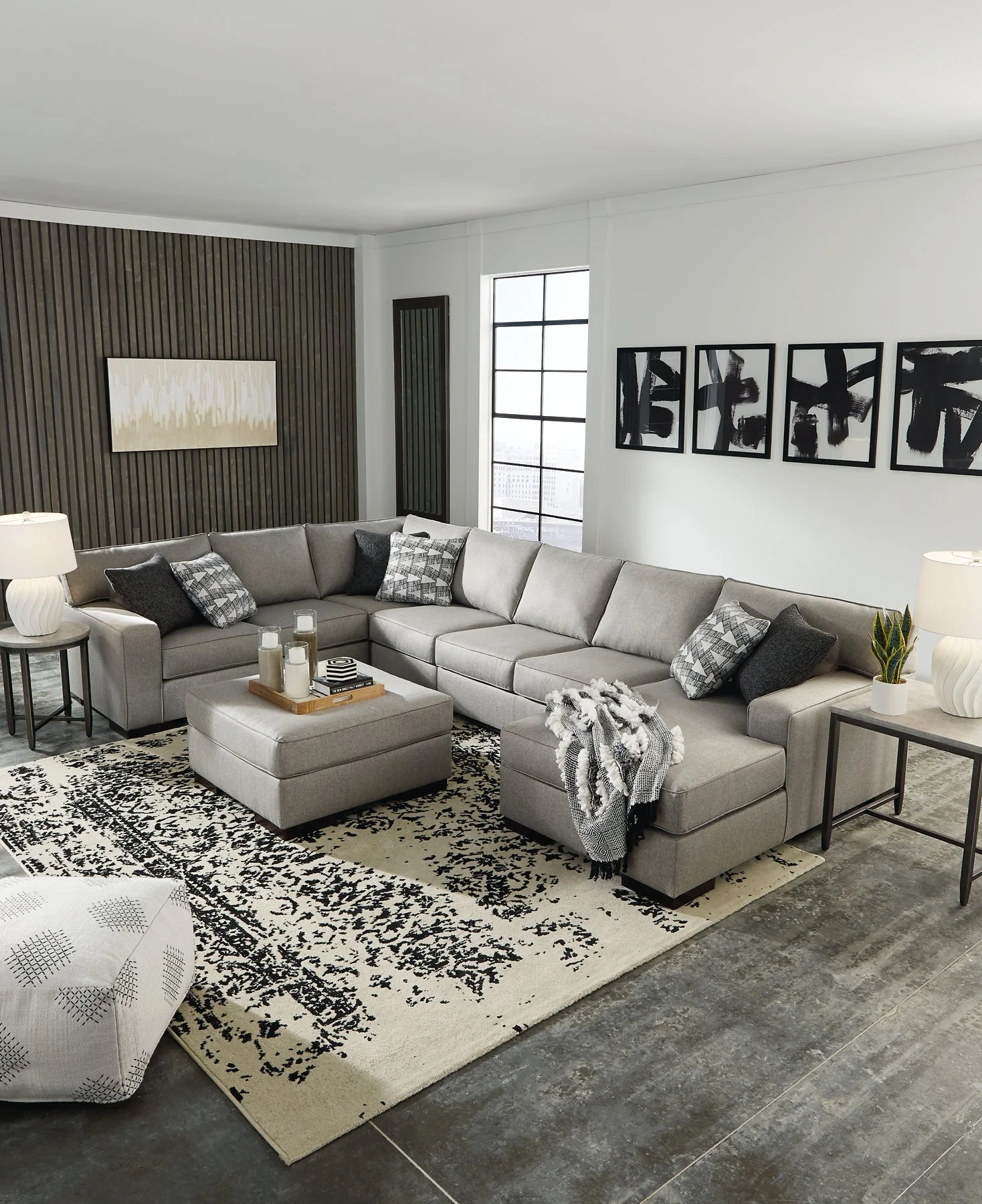 Marsing Nuvella Oversized Accent Ottoman - Image 5