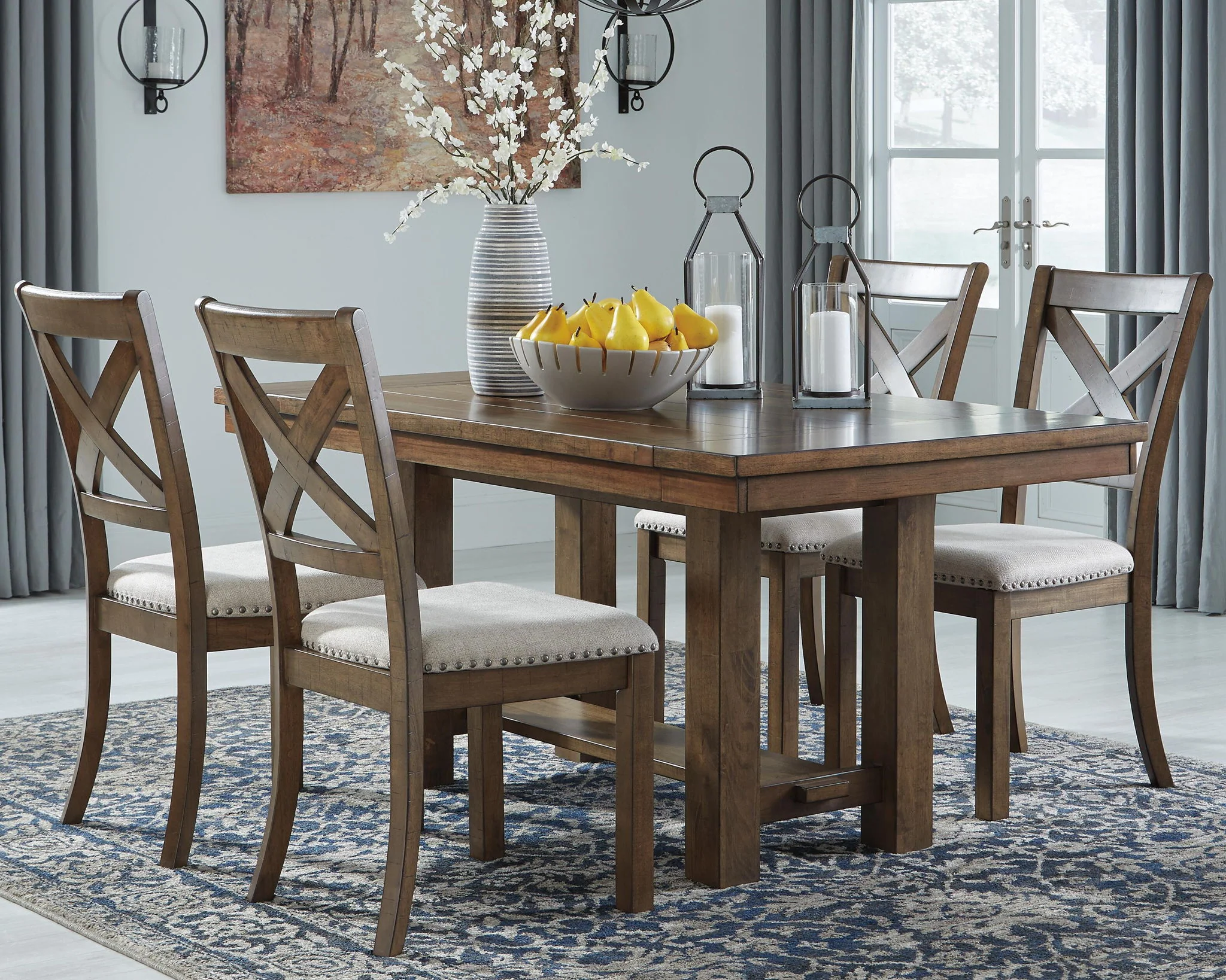 Moriville - Rectangular Dining Room Extension Table - Grayish Brown - Image 3