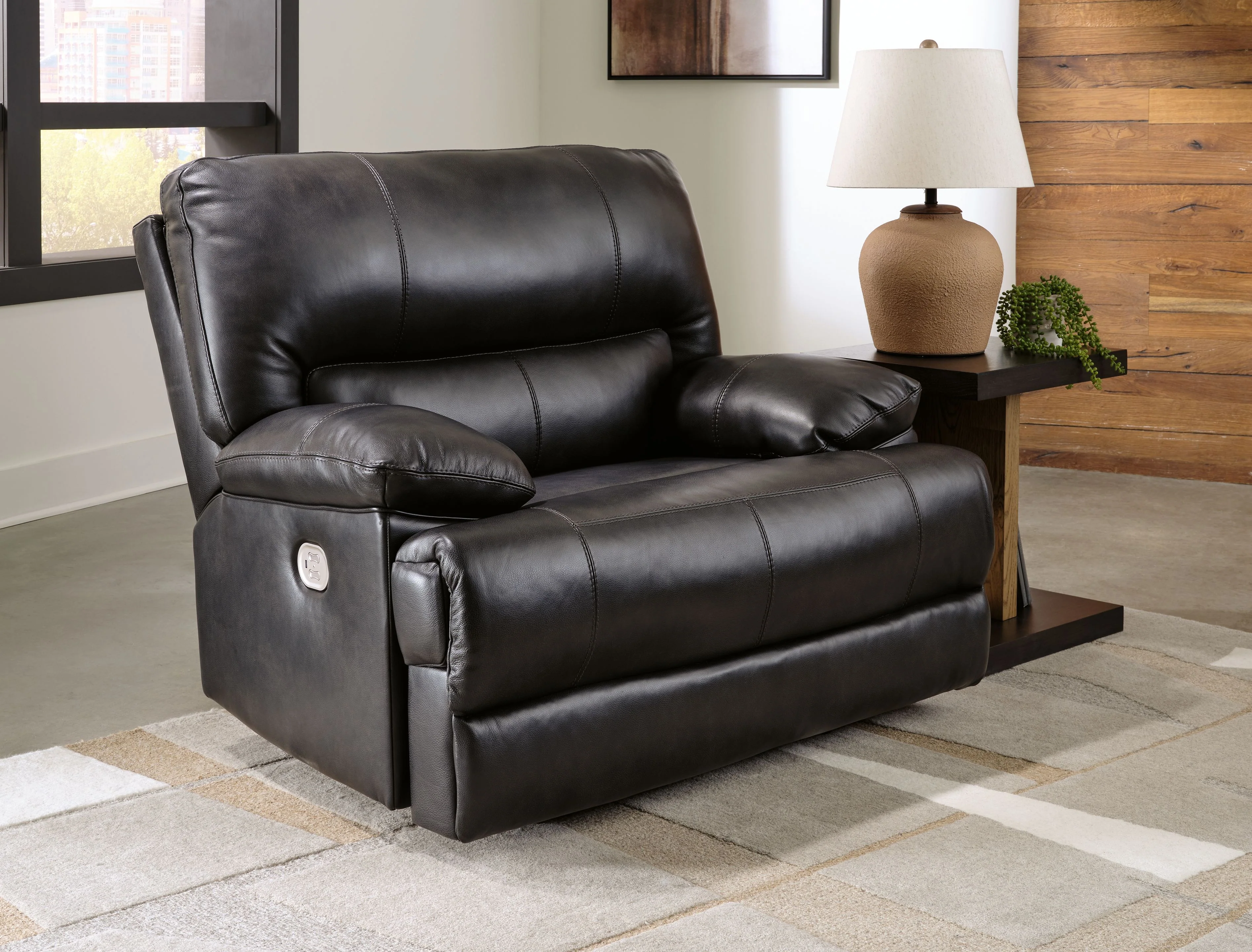 Mountainous - Power Recliner With Adj Headrest - Eclipse - Image 3