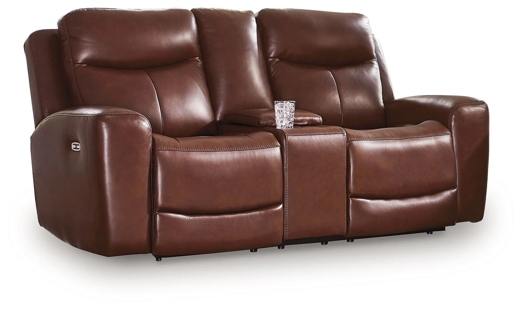Bexhurst - Power Reclining Loveseat With Console / Adjustable Headrest - Image 2