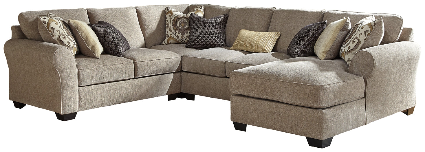 Pantomine 4-Piece Sectional with Chaise - Image 2