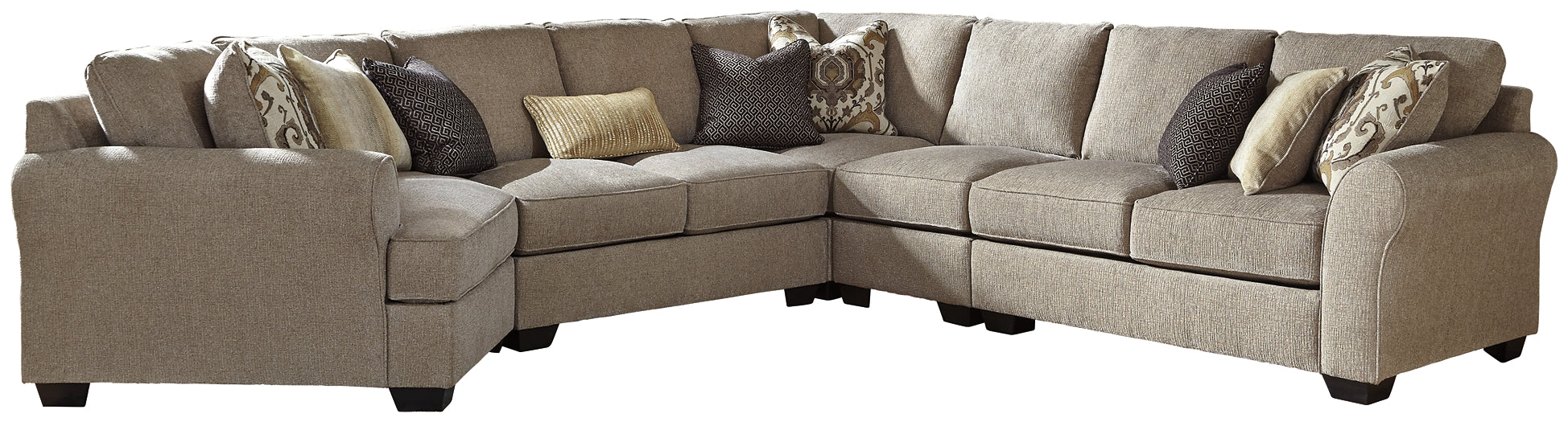 Pantomine 5-Piece Sectional with Cuddler - Image 2