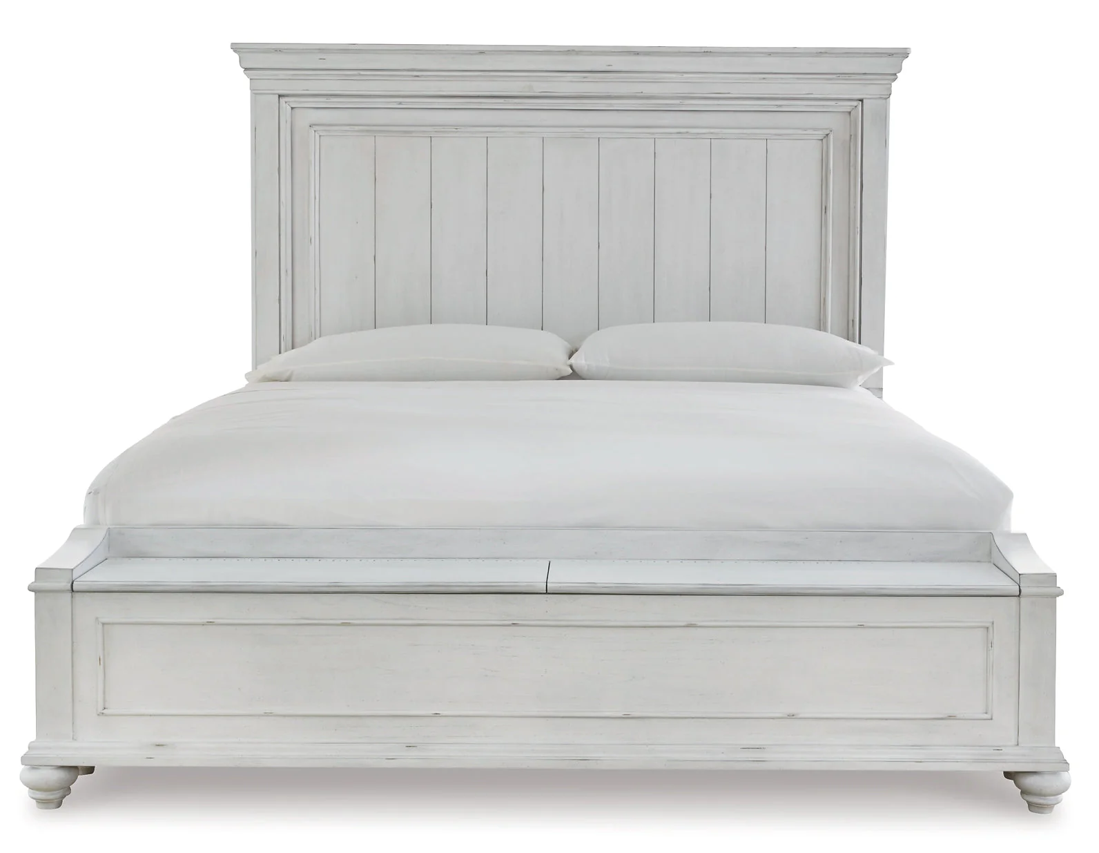 Kanwyn Queen Panel Bed with Mirrored Dresser, Chest and Nightstand - Image 3