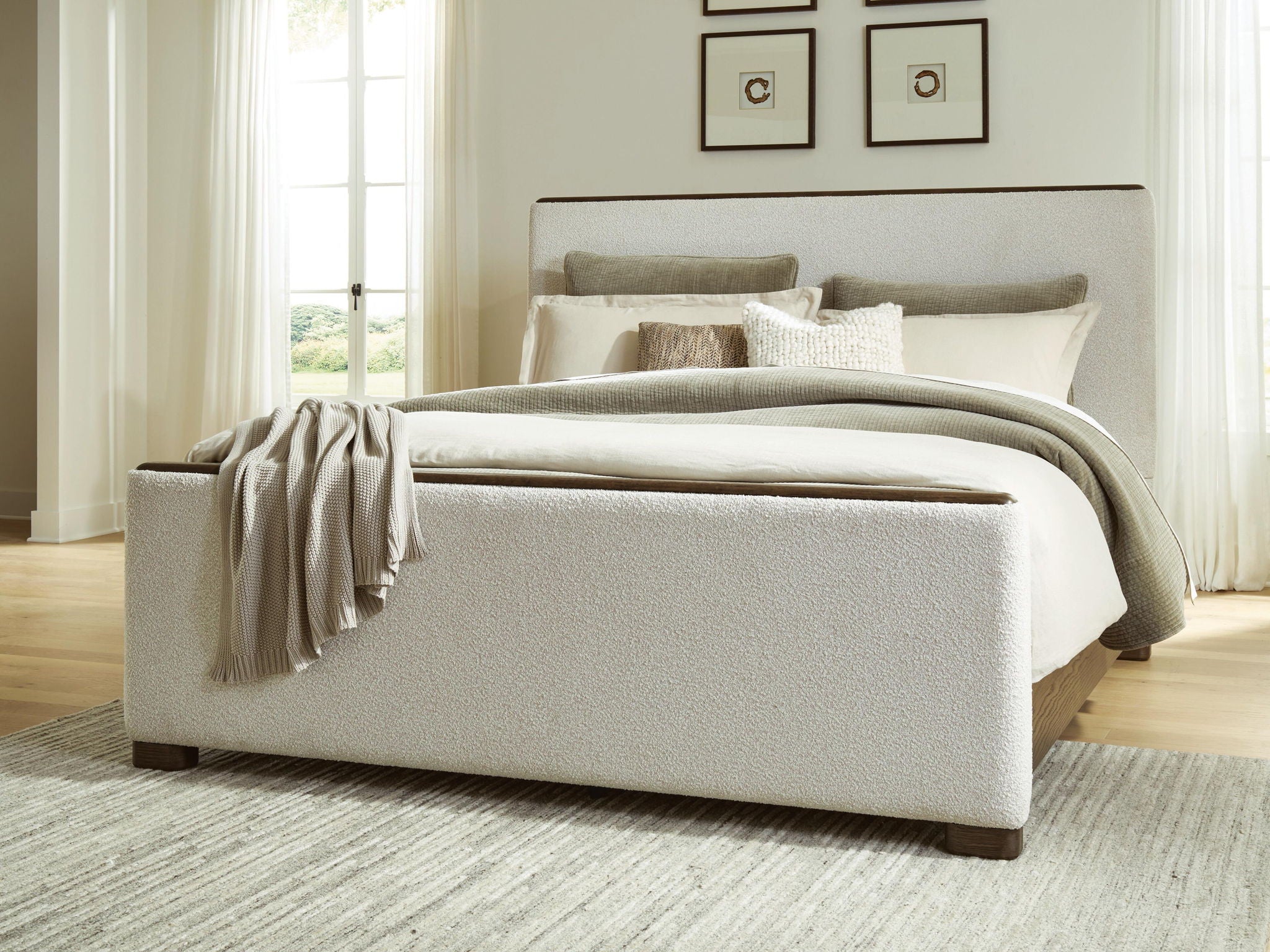 Radkin - Upholstered Panel Bed - Image 4