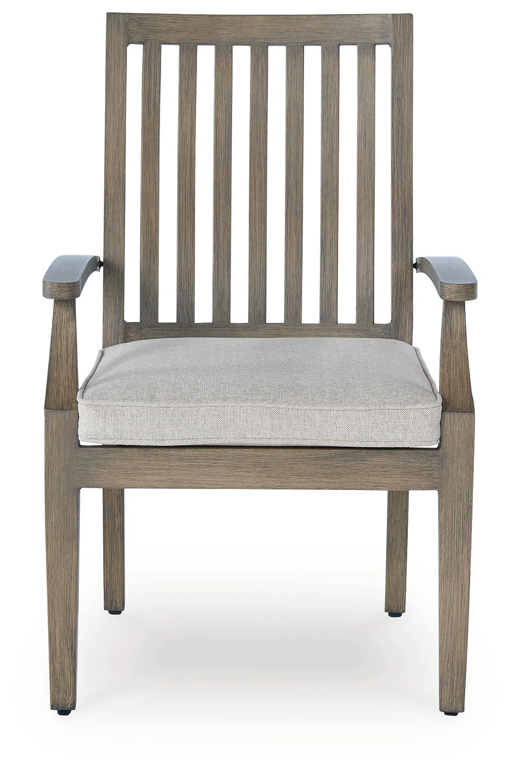 Rainier Ranch - Arm Chair With Cushion (Set of 2) - Brown / Beige - Image 4